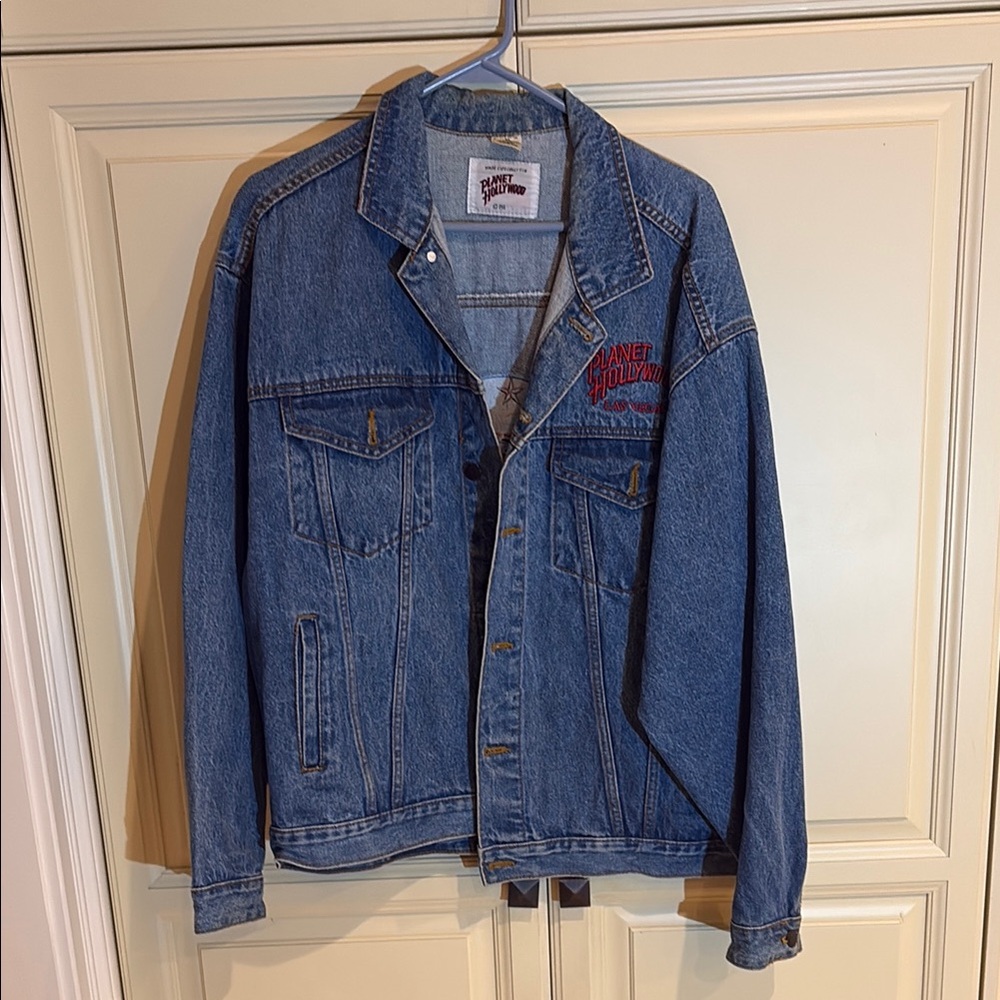 Vintage Plant Hollywood Denim Jacket